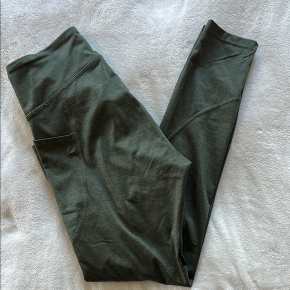 Tek Gear Forest Green Active Leggings - Picture 1 of 4